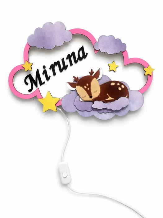 Lampa de veghe personalizata