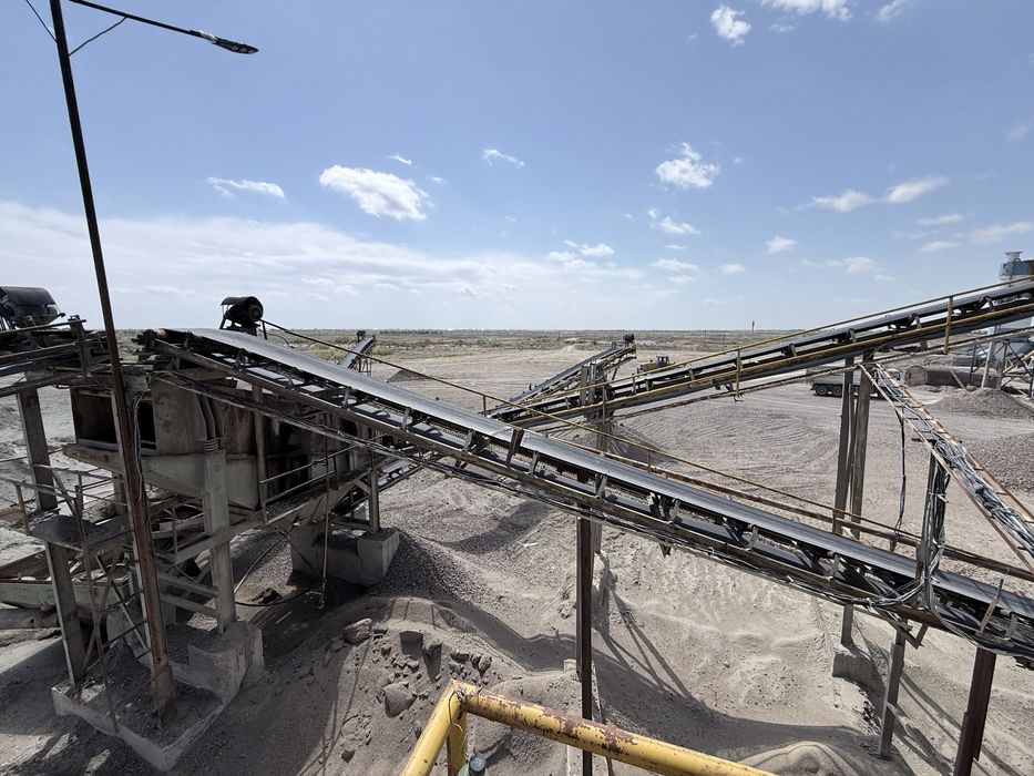 Шофирконда дробилка завод сотилади (шағал завод)