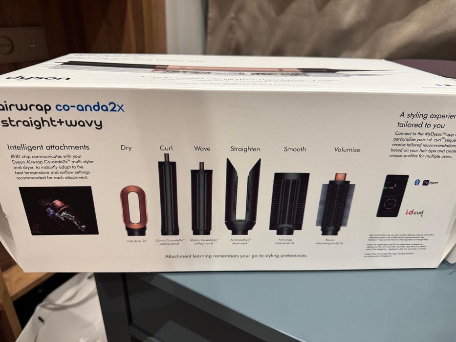 Dyson airwrap straight+wavy, Co-Anda2x