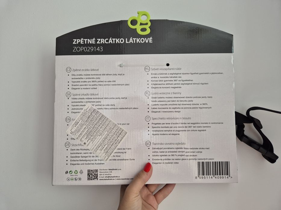 Oglinda retrovizoare supraveghere copil/bebelus