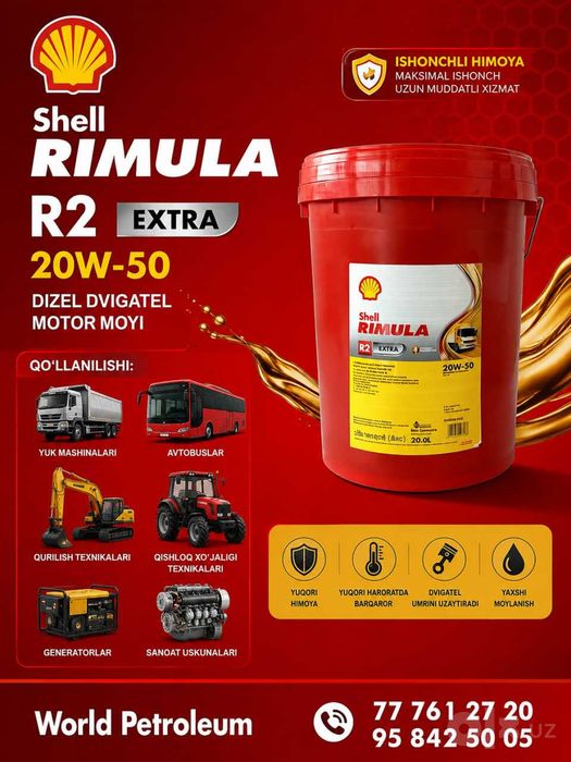 Shell Rimula R2 20W50