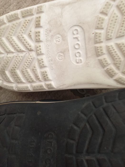 Crocs оригинал.Белые 42-43р.Черные 40-41 р.