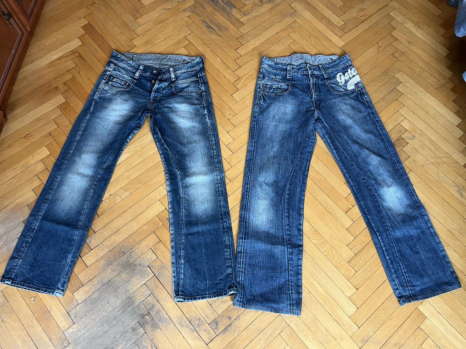 Мъжки дънки G-Star Raw, Ecko Unltd., Mustang - като нови