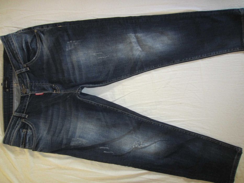 Blugi dama Dsquared2, masura W30 L28, Talie=86cm,model Boyfriend, croiala skinny, 98%Bumbac+2%Lycra, stare f. buna