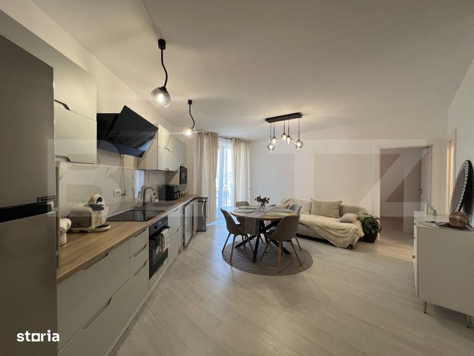Apartament 2 camere, 51.40 mp, parcare, zona Vivo — fotografia 3
