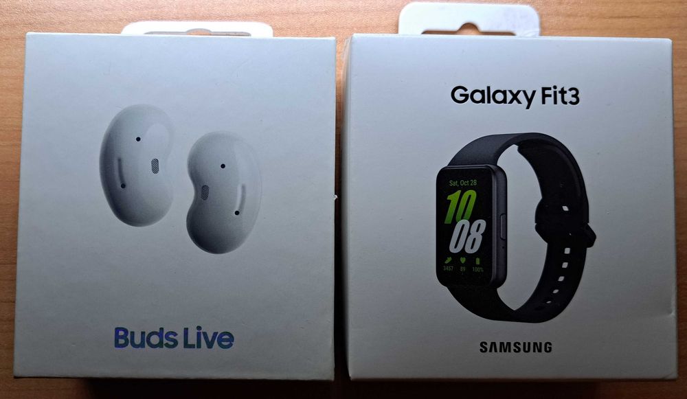 Galaxy Fit3 + Galaxy Buds Live