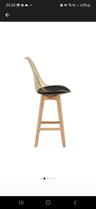 Scaune bar noi, nemontate, 4 bucati.