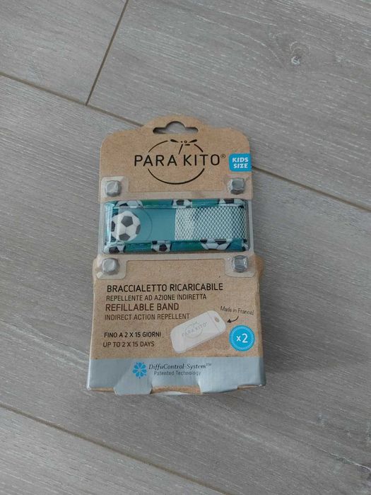 Brățări anti-țânțari PARA'KITO pentru Copii - NOI cu 2 rezerve incluse
