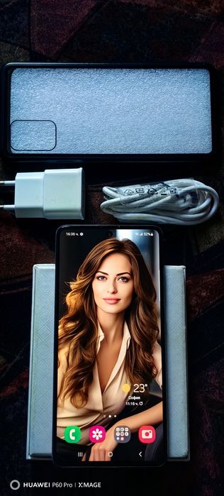 SAMSUNG GALAXY A71-Топ състояние.Пълен комплект