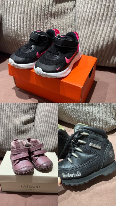 Детски обувки и боти Nike,lasocki,Timberland