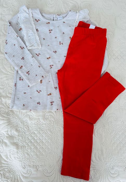 Комплекти за 3-4г-блузи, клинове, дънки, яке, пижама