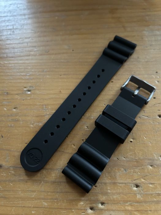 Верига за Seiko SKX, силиконова каиша, paratrooper каишка