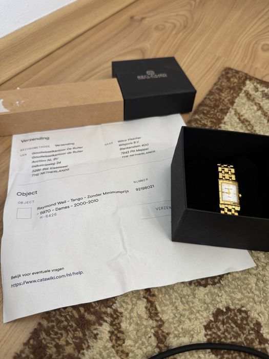 Raymond Weil Tango Ladies Watch Дамски часовник 18 каратов