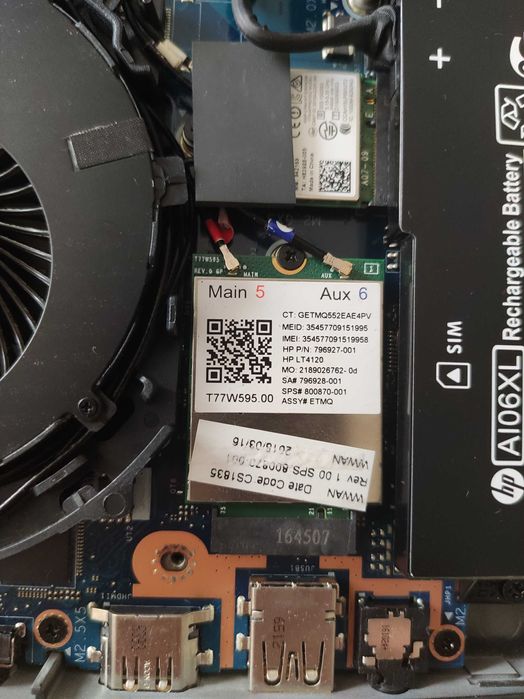 HP Zbook 17 G3 FHD i7-6820HQ 32GB Nvidia 4GB DDR5 WWAN 4G LTE "TAVITE"