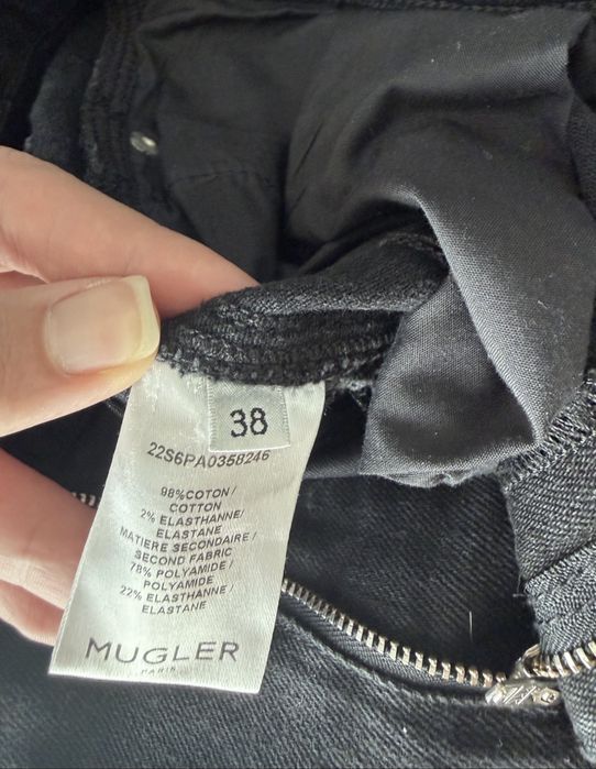 Mugler черни дънки