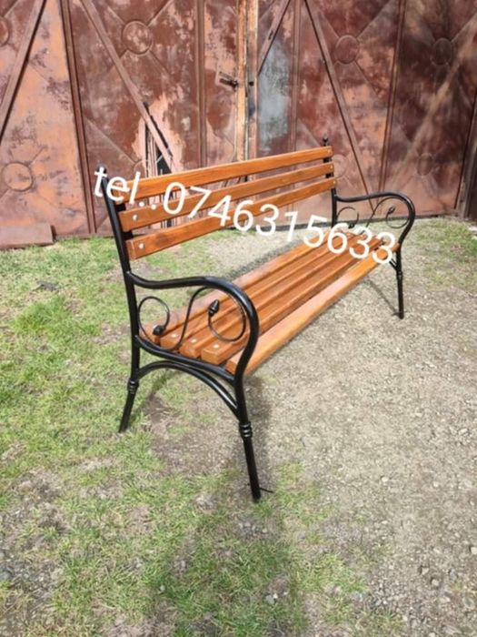 Banca parc din fontă