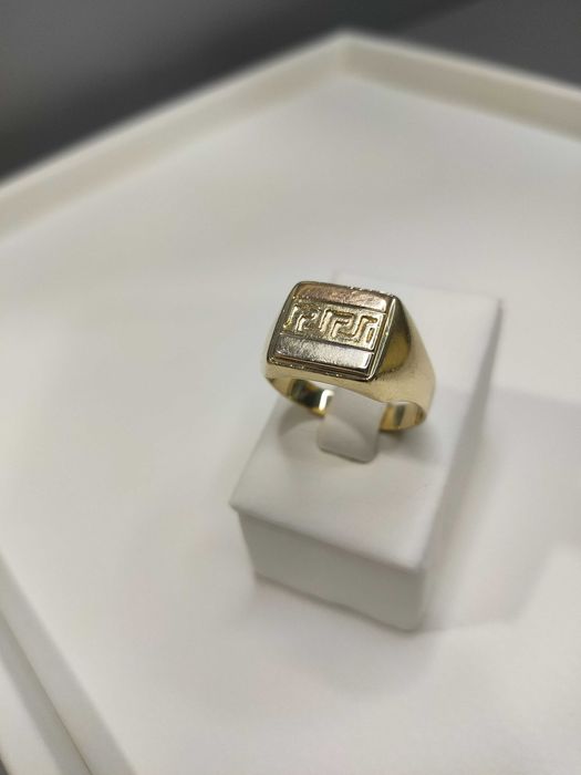 Inel barbatesc (ghiul) aur 14 Karate (6.15 grame) ID1758-AG2