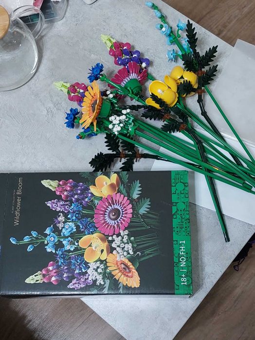 Лего-цветы букет набор