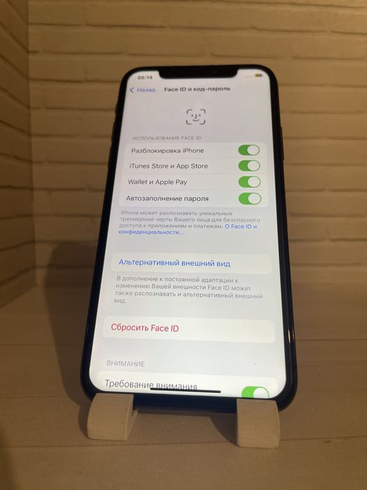 iPhone X 256 ГБ Чёрный | Face ID работает