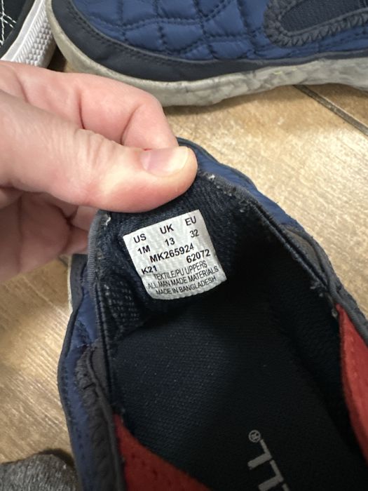 Кеды, кроссовки converse 33 , merrel 32