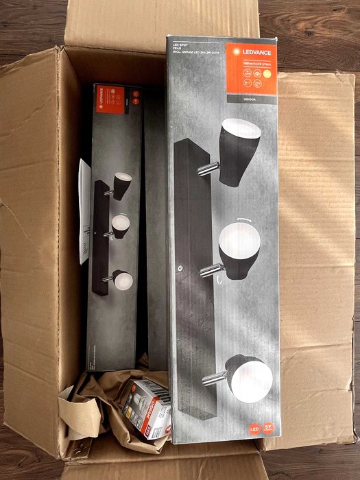 LEDVANCE OSRAM LED осветителни тела спот Pear - с включени крушки GU10