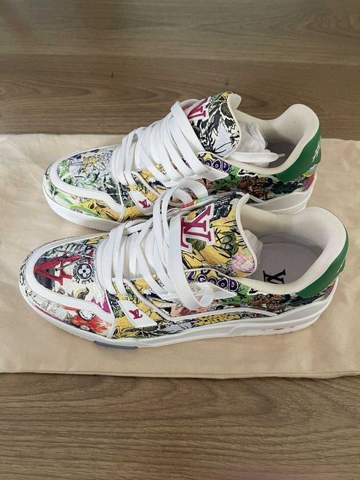 Louis Vuitton Trainer Comic 42/7.5 LV