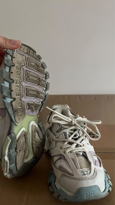 Balenciaga Track white/blue edition 37
