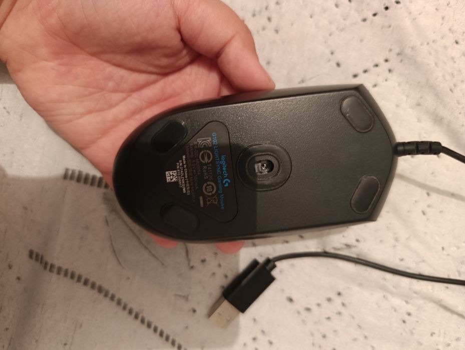 Игровая мышка Logitech G102 черный