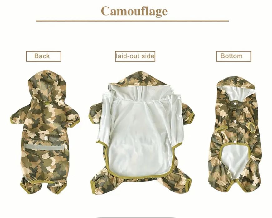 Дъждобран за куче