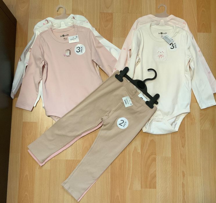 Hainute bebe fetita, marimi intre 68 si 98