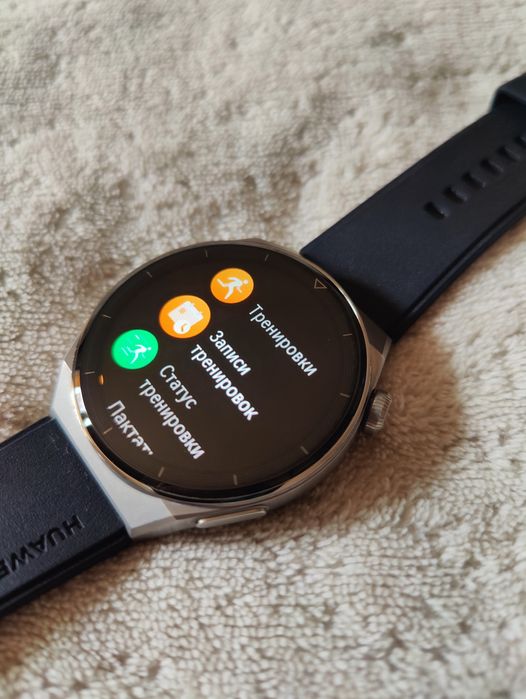 Смарт-часы HUAWEI Watch GT3 Pro 46mm Black Fluoroelastomer Strap