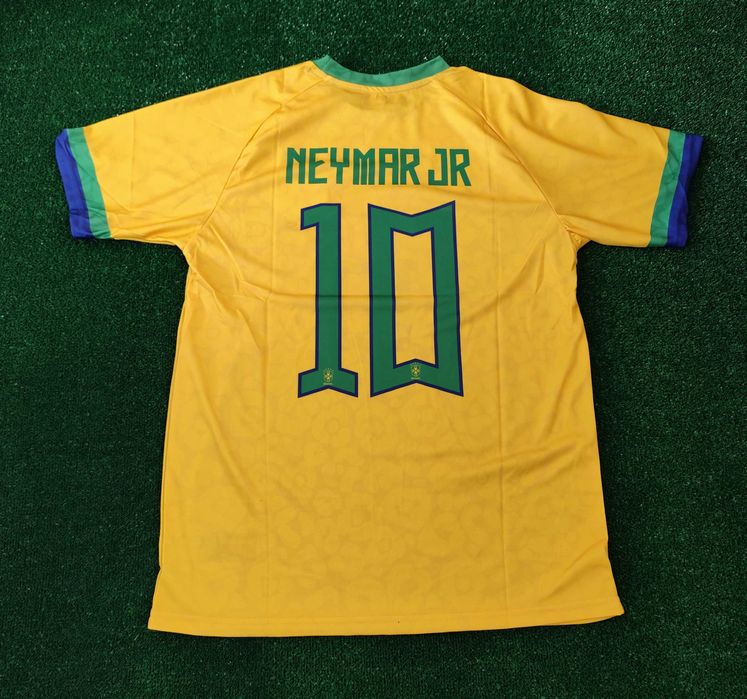 Мъжки детски екип Бразилия Neymar детска мъжка фланелка nike