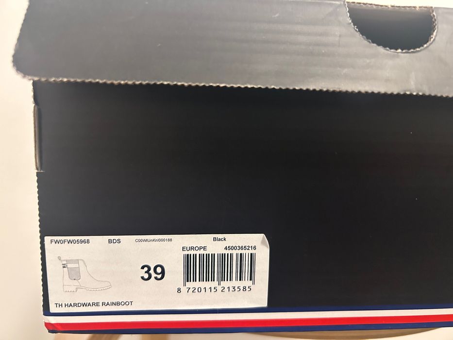 Cizme de cauciuc Tommy Hilfiger