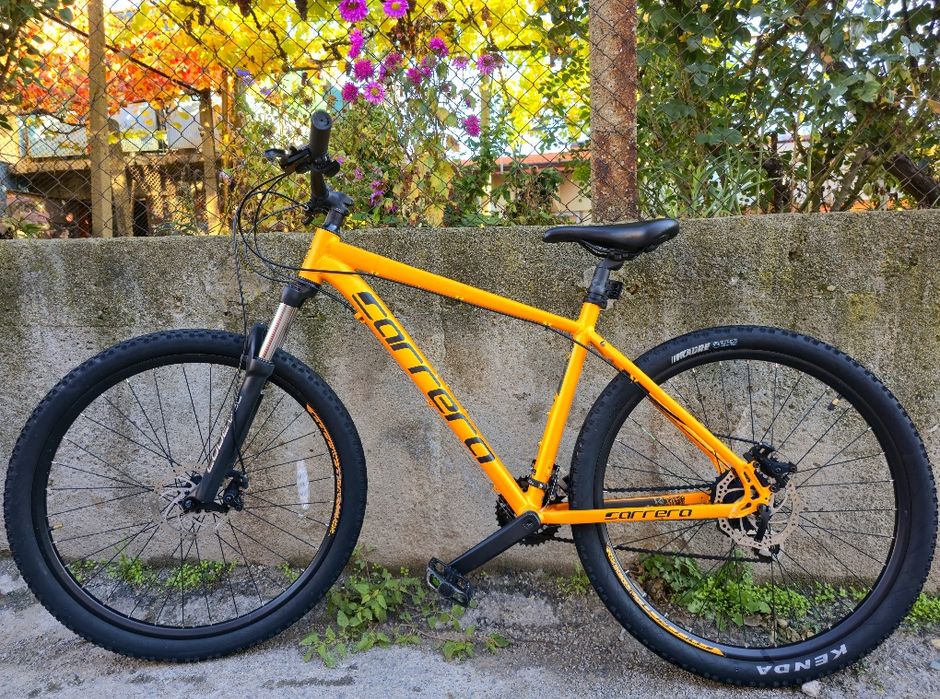 Алуминиев 27.5 цола М размер Carrera Code 2x8 скорости Английски велос