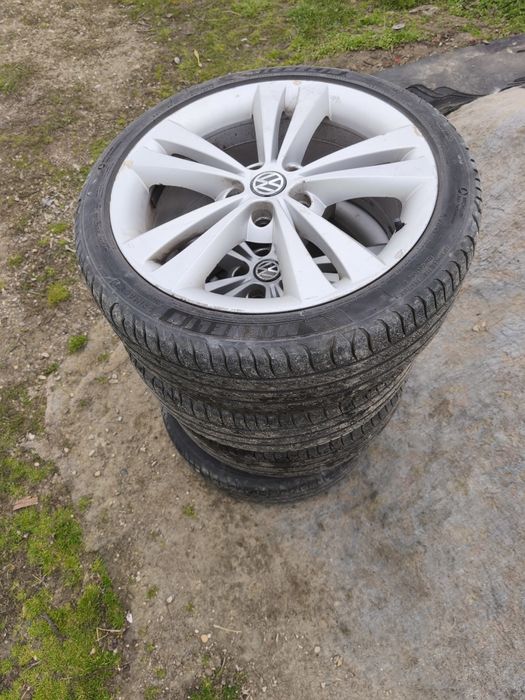Set 4 jante pe 18 cu anvelope Michelin