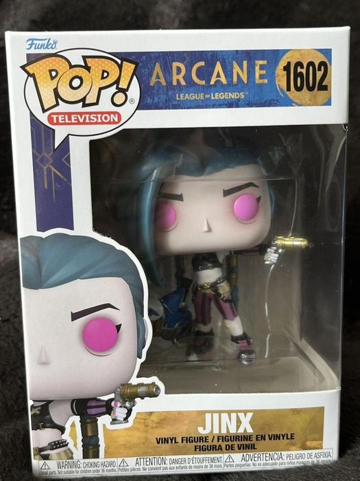 Funko pop Arcane  Кейтлин Джинкс.