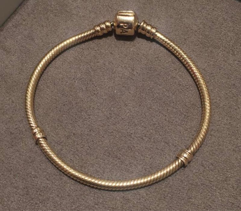 Браслет Пандора золото 585