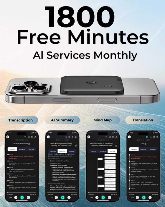 FoCase Note AI гласов рекордер