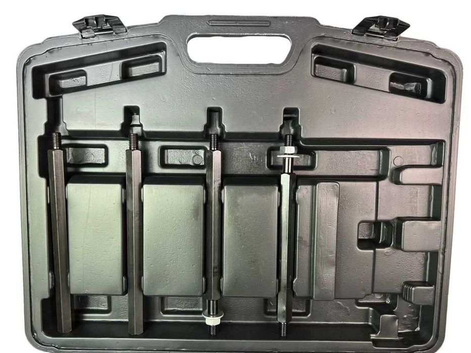 Комплект хидравлични скоби и сепаратор за лагери 10 тона , KRAFTWELLE