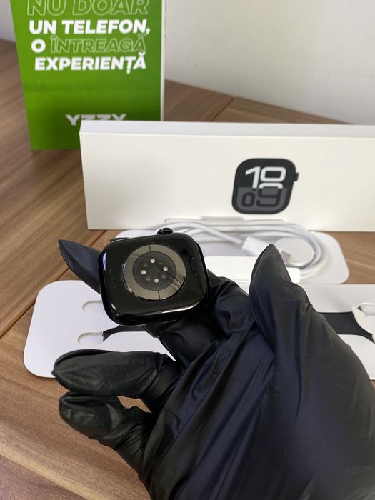 Apple Watch Seria 10 46 mm, GPS, Black, Ca nou, Cod produs: K7YK