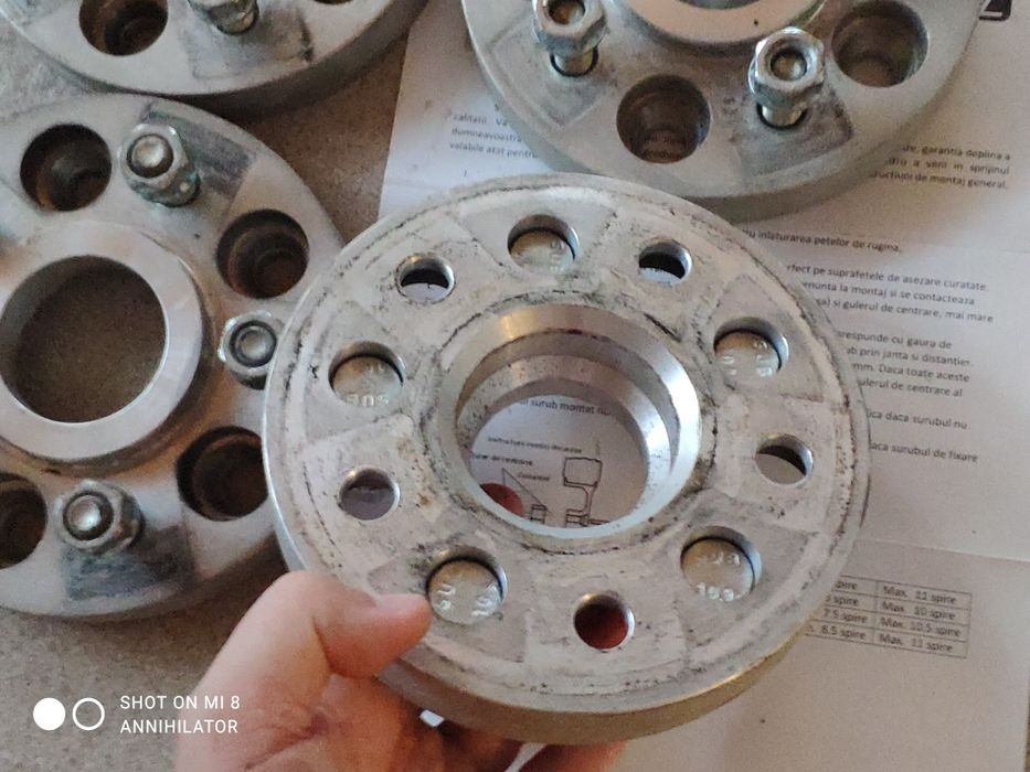 Flanse adaptoare 5x114.3 -> 5x110 (!Toyota Suzuki Lexus!)