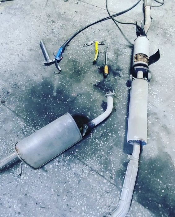 Глушитель ремонт любой автомобилей