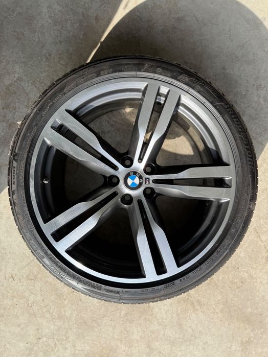 Jante Originale BMW Seria 7 G11 G12 R20  M648 Anvelope Vară Bridgestone