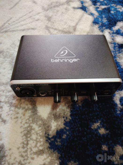 Behringer Umc22 1 oy ishlatilgan