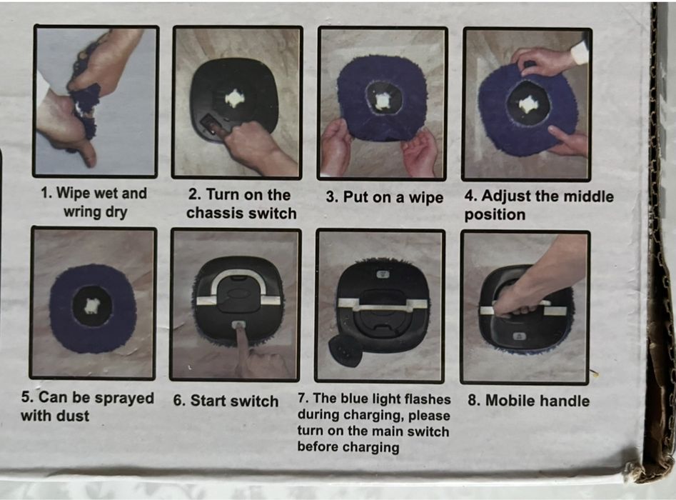 Робот-полотёр. Новый.