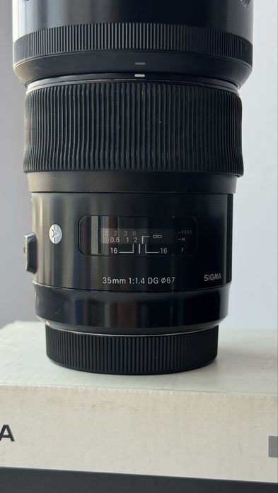 Sigma 35 mm F1.4 для Canon