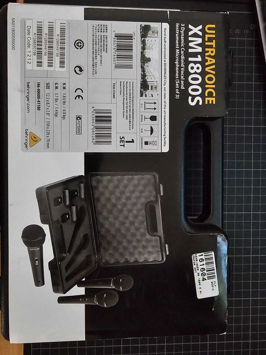 Set microfoane Behringer XM1800S