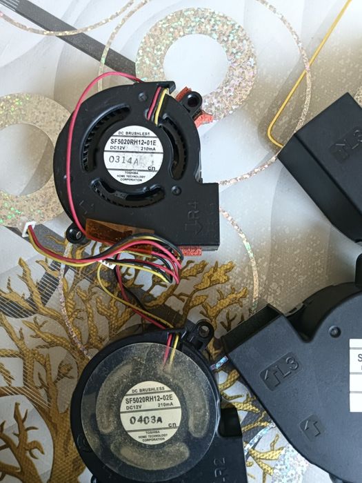Турбины вентиляторы 12V.