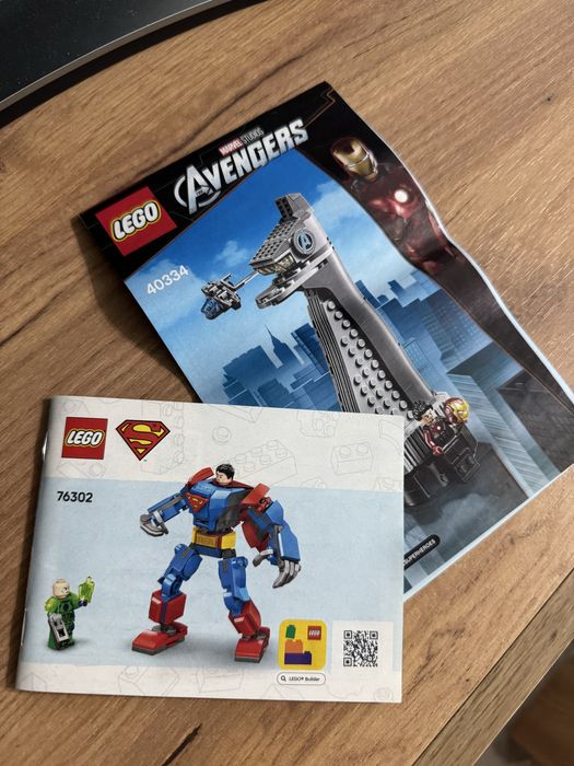 Лего Башня мстителей и меха Супермена( оригинал )