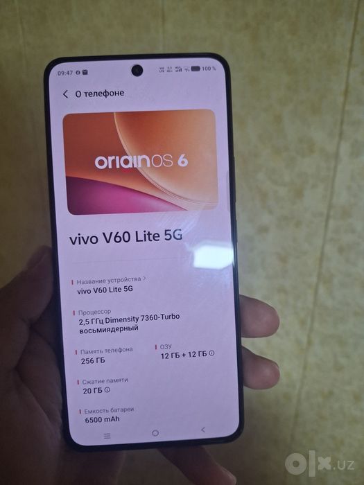 Vivo 60 lite sotiladi